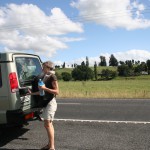 On the road to Rotorua