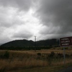 Vägen mellan Rotorua och Taupo har intressanta termiska områden