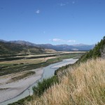 Väg nr 7 följer Boyle River upp mot Lewis Pass